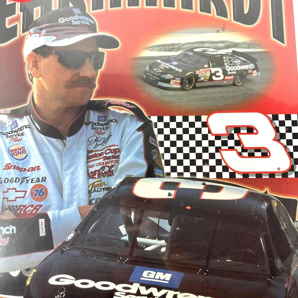 Dale Earnhardt Sr NASCAR #3 Goodwrench Wood Wall Plaque Collage 16x20 RCR Racing